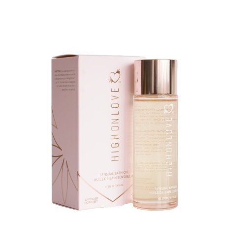 Масло для ванн HighOnLove Bath Oil-Lavender Honeybee (100 мл) - 1