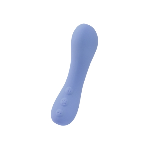 Мини-вибратор для точки G голубой Sweet Em mini G-Curve - 2