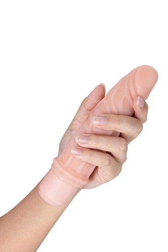 Вибратор вагинальный реалистичный из силикона телесного цвета Blush Dr Robert - 4