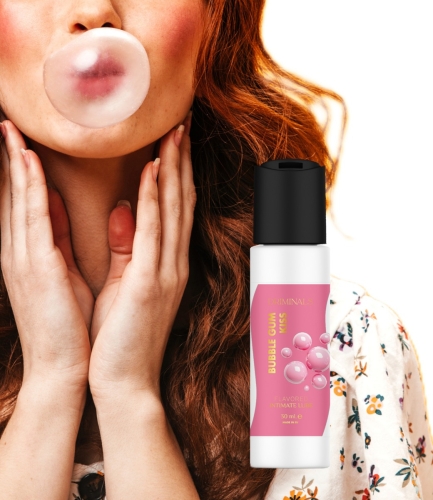 Оральный лубрикант со вкусом жвачки Driminals Kiss Bubble Gum 30 мл - 2