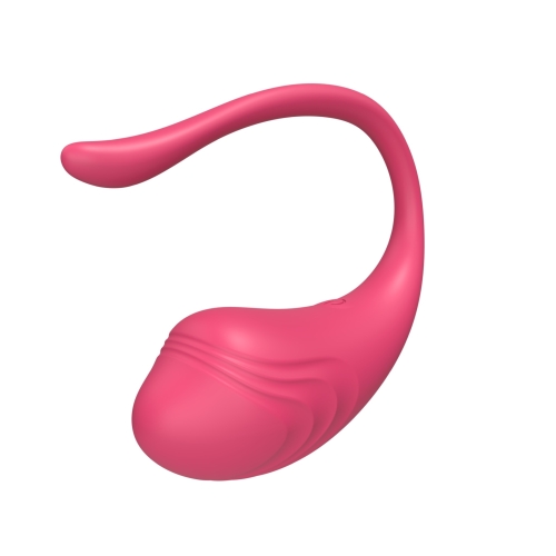 Смарт виброяйцо вагинальное розового цвета Boys of Toys App love egg - 4