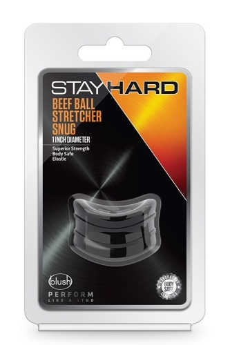 Ерекційна насадка чорного кольору Blush Stay Hard діаметр 25 мм - 3