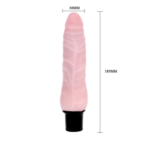 Вібратор реалістик з кібершкіри Lybaile the Realistic Cock - 4