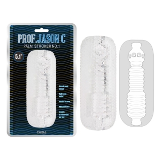 Насадка на член прозрачного цвета Chisa Palm Stroker 3