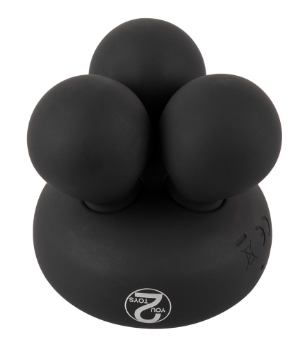 Мини-массажер Ванд универсальный с функцией подогрева черный You2Toys CUPA Warming Mini Massager - 4