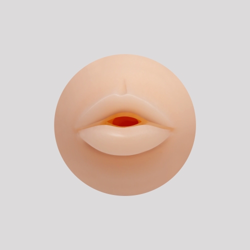 Мастурбатор у колбі яйце рот реалістичний тілесний CRUSHIOUS EZY EGG THE Mouth - 5