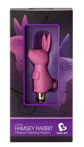Вибратор Rocks Off Ramsey-Rabbit 7 Pink - 2