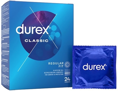 Презервативы классические Durex Classic Regular fit 24 штук - 1