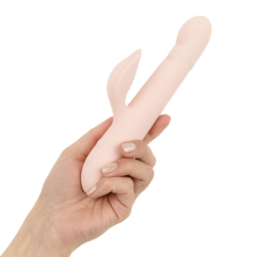 Вибратор кролик для точки G и клитора розовый Good Vibes Only SHAI Thrusting Vibrator - 7