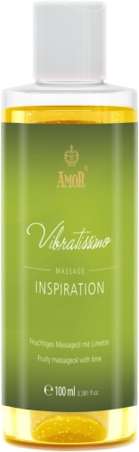Масажна олія з ароматом лайма Vibratissimo Inspiration 100 мл - 1