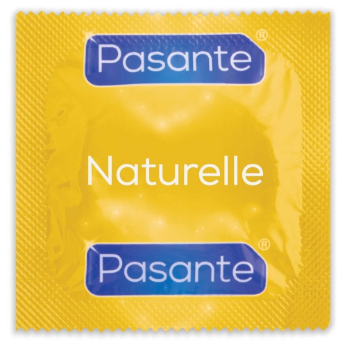 Щільнооблягаючі презервативи з латексу зі змащенням Pasante Naturelle №1 1 штука - 1