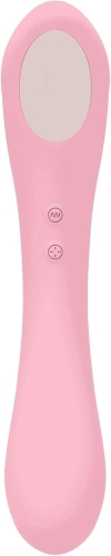 Вакуумный вибратор для клитора розовый Femintimate Daisy Massager - 4
