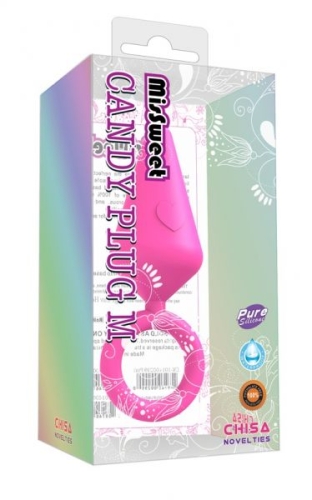 Силіконовий Анальний плагін CHISA MisSweet-Candy Plug - 1