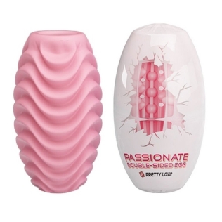 Мастурбатор яйцо для члена розовое Pretty Love Passionate Double-Sided EGG