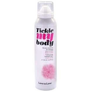 Масажна піна з ароматом цукрової вати Love To Love tickle MY BODY 150 мл