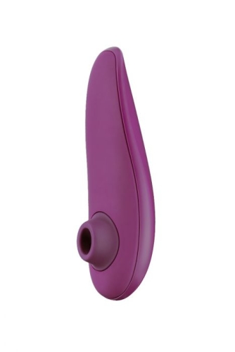 Кліторальний стимулятор водонепроникний Womanizer Classic purple повітряна Стимуляція Вуманайзер на акумуляторі - 3