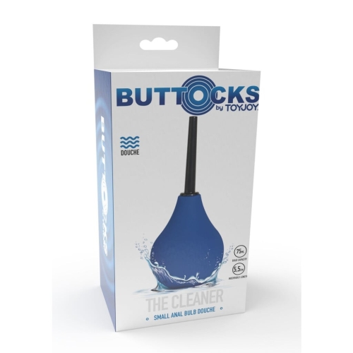Анальный душ очищающий синий Toy Joy Buttocks 75 мл - 5