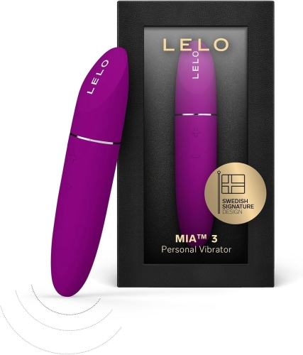 Віброкуль для стимуляції клітора рожевого кольору Lelo Mia 3 - 8