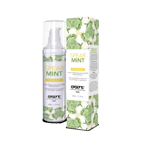 Масажне масло з ароматом м'яти EXSENS Organic 50мл - 1