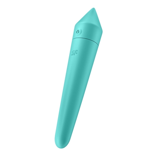 Вибратор для клитора зеленый Satisfyer Ultra Power Bullet 8 Turquoise - 1