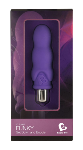 Мінівібратор Rocks Off Mini-Mates 10 Funky (Purple) - 2
