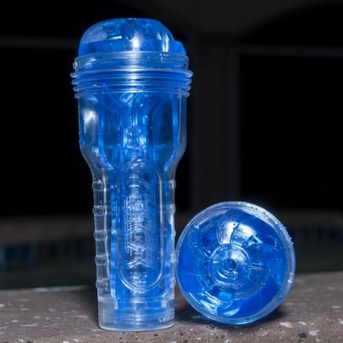 Мастурбатор Fleshlight Turbo Thrust Blue Ice Флешлайт - 4