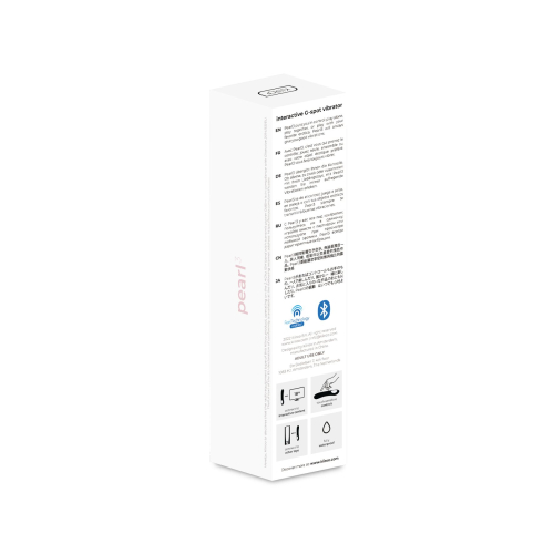Вібратор для точки G рожевого кольору Kiiroo Pearl 3 - 4
