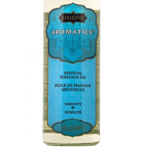 Масажна олія з добавками виноградної мигдальної та соєвої олії Kama Sutra Aromatics Massage Oil Serenity 59мл - 2