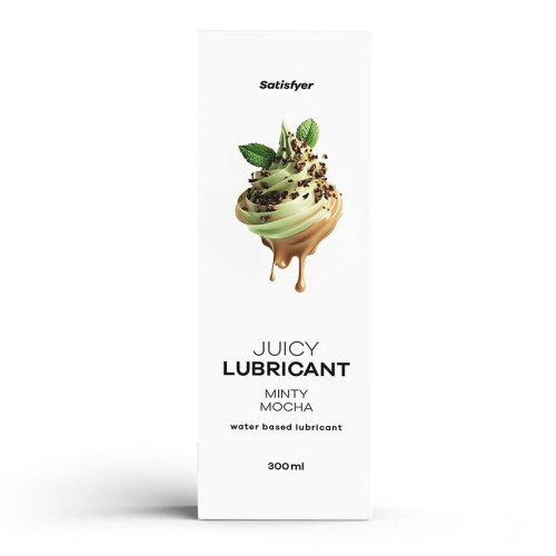 Лубрикант на водной основе с нежным ароматом мяты и мокко Satisfyer Juicy Lubricant 300 мл - 1