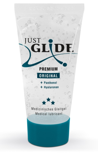 Лубрикант веганский органический на водной основе 20 мл Just Glide Premium - 1