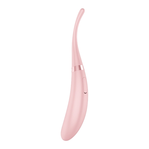 Двойной вибратор для точечной и G-стимуляции розовый Satisfyer Tip Tease Rose - 2