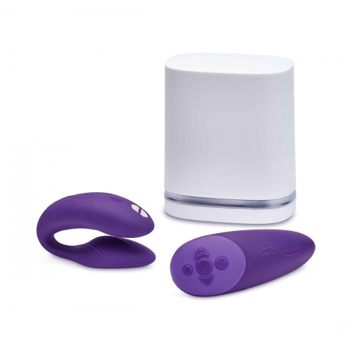 Вибратор для пар We-Vibe Chorus фиолетовый - 3