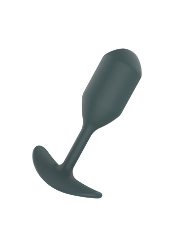 Анальная пробка утяжелённая чёрная Toy Joy Buttocks The Player Weighted - 3