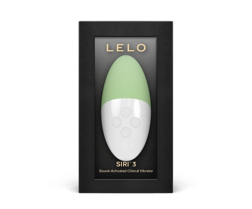 Вибратор для стимуляции клитора зеленого цвета LELO SIRI 3 - 4