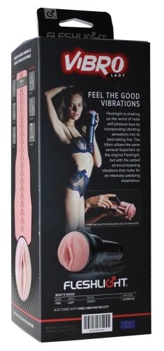 Мастурбатор Fleshlight Vibro Pink Lady Touch - 6