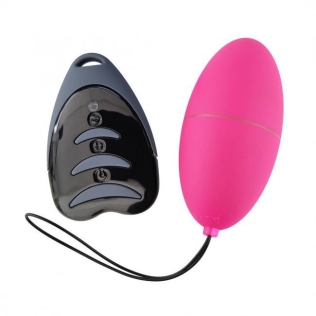 Виброяйцо Alive Magic Egg 3.0 Pink с пультом ДУ силиконовое для точки Джи Алайв