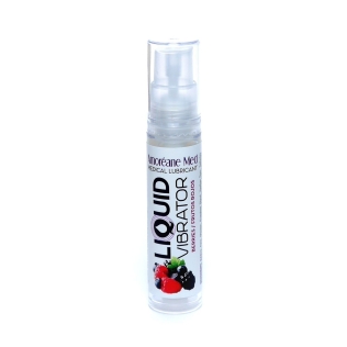 Жидкий вибратор с ароматом ягод Amoreane Med Liquid Vibrator 10 мл