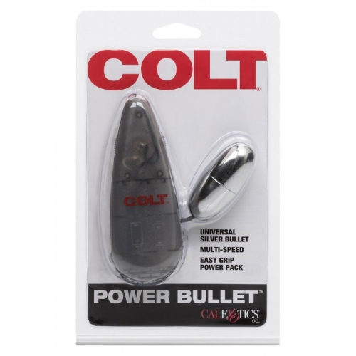 Віброкуль з пультом управління сріблястий California Exotic Novelties COLT Multi-Speed ​​Power Bullet - 3