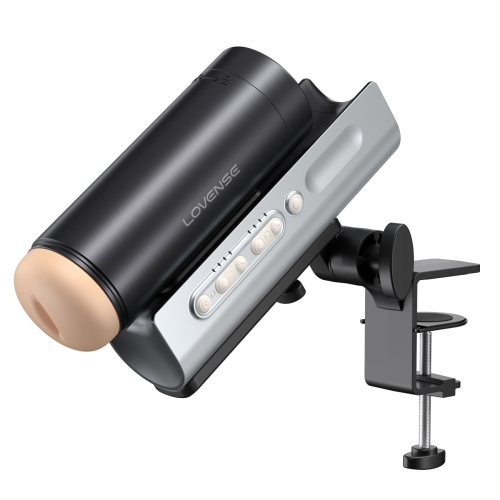 Автоматичний інтерактивний смарт мастурбатор тілесного кольору Lovense Solace Pro - 5