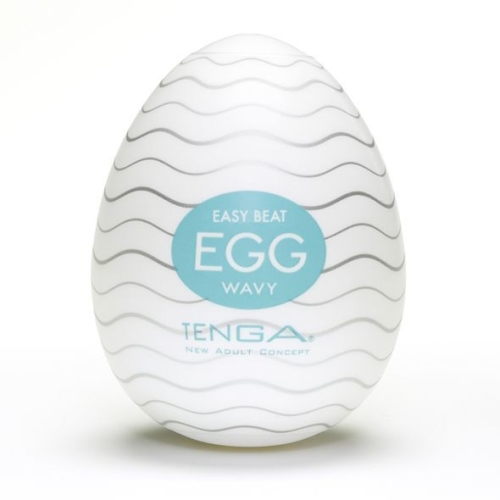 Мастурбатор яйце Tenga Egg Wavy (хвилястий) Тенга - 1