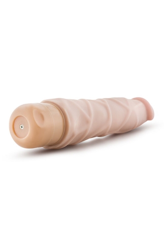 Вибратор реалистик телесного цвета MR. SKIN COCK VIBE 1 - 4