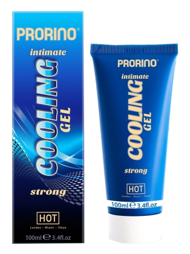 Гарячий інтимний охолоджувальний гель Hot PRORINO Intimate Strong 100 мл - 1