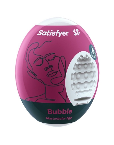 Мастурбатор яйце Satisfyer Masturbator Egg Single Bubble - 1