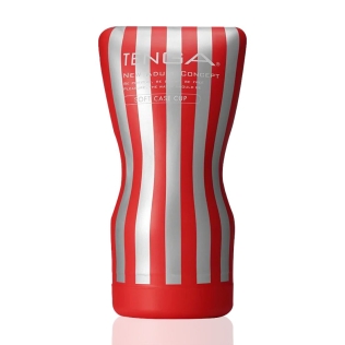 Мастурбатор-мягкая подушечка для члена сдавливаемый Tenga (Тенга) Squeeze Tube Cup