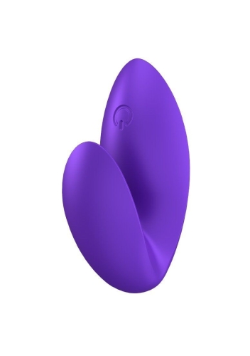 Вибратор на палец для стимуляции клитора и груди фиолетового цвета Satisfyer Love Riot - 2