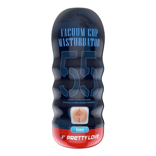 Вагина-мастурбатор PRETTY LOVE - VACUUM CUP MASTURBATOR ANUS, BM-00900T58-1 - 1
