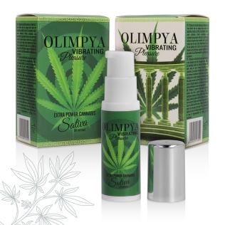 Жидкий вибратор Olimpya Vibrating Pleasure Extra Sativa 6 мл