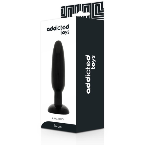 Анальна пробка на чорна присоска Addicted Toys Anal Plug - 3