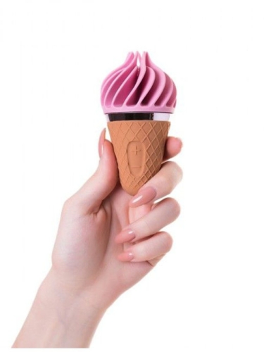 Стимулятор морозиво для клітора Satisfyer Layons Sweet Treat Temptation Сатісфаер рожеве - 5