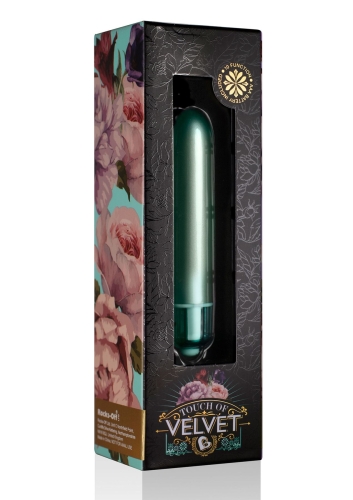 Вібропуля Rocks Off RO-90mm Touch of Velvet Aqua Lily - 2